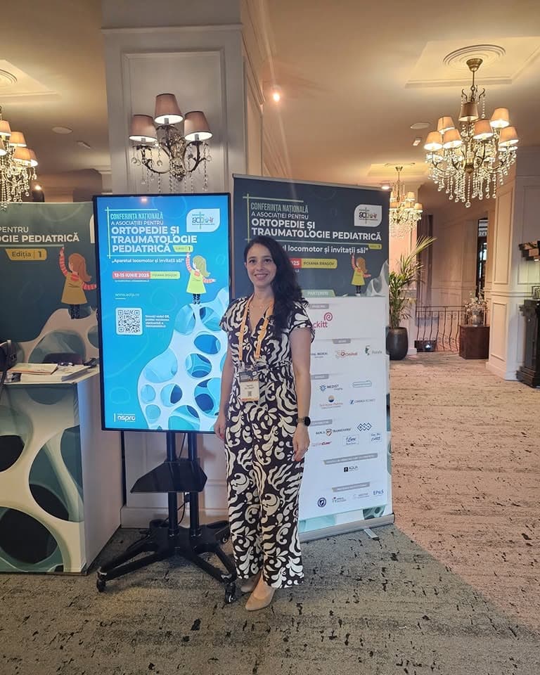 Dr. Yasmin Al-Hiary la Conferința Națională AOTP, Poiana Brașov, 2025