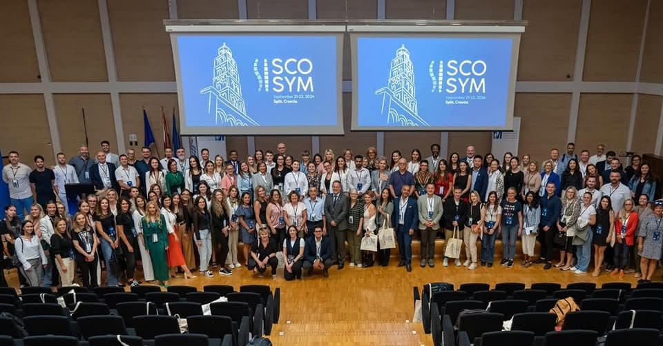 ScoSym 2024 — fotografie de grup, Split, Croația